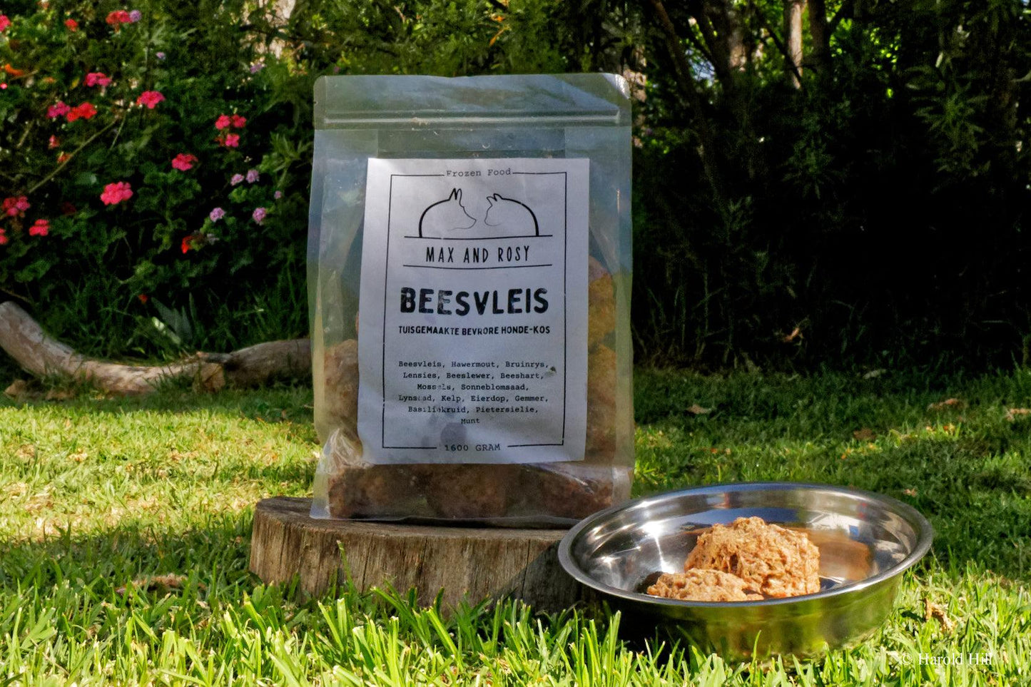 Frozen Beef Dog Food - Max and Rosy