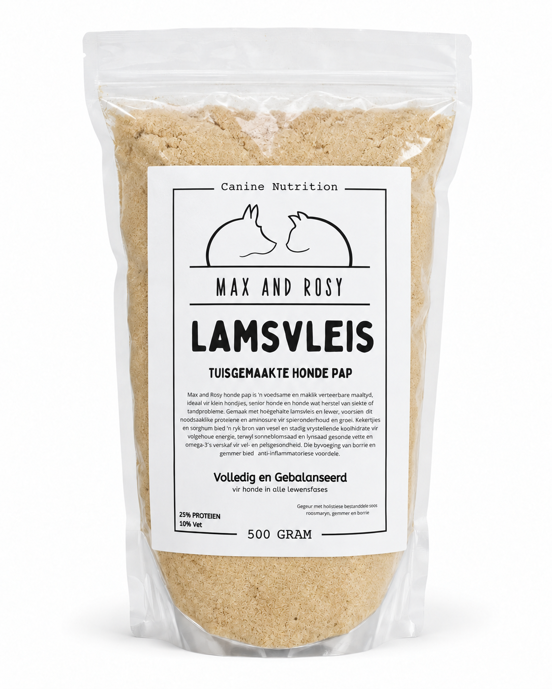 Honde Pap Lamb 500g